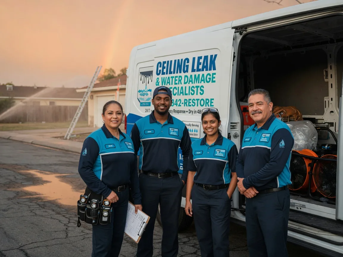Ceiling Leak Cleanup company in North Hartland, VT