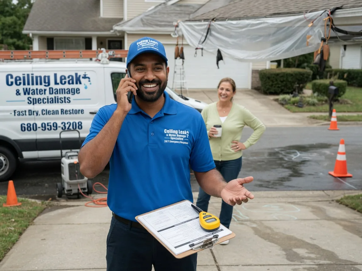 Ceiling Leak Cleanup North Hartland, VT FAQs